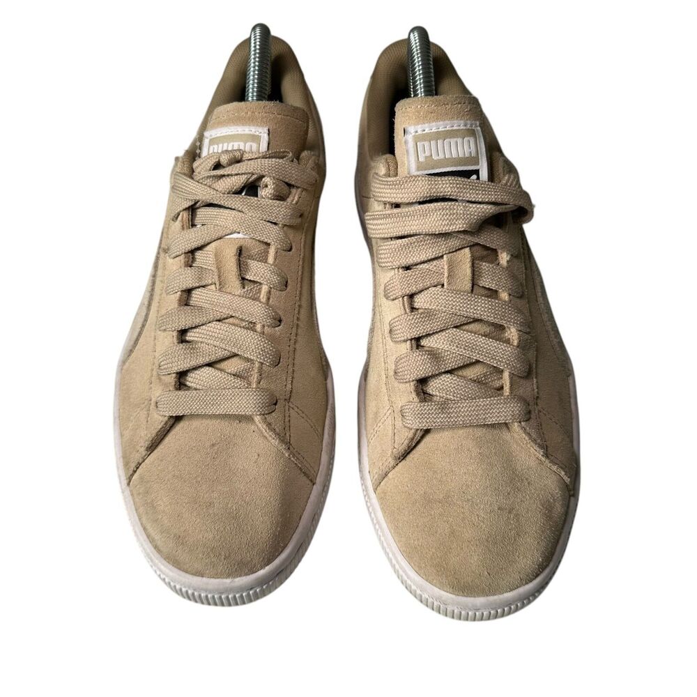 Puma Suede Classic XXI Sneakers Women's Size 8 Tan Skater Grunge Goth Activewear